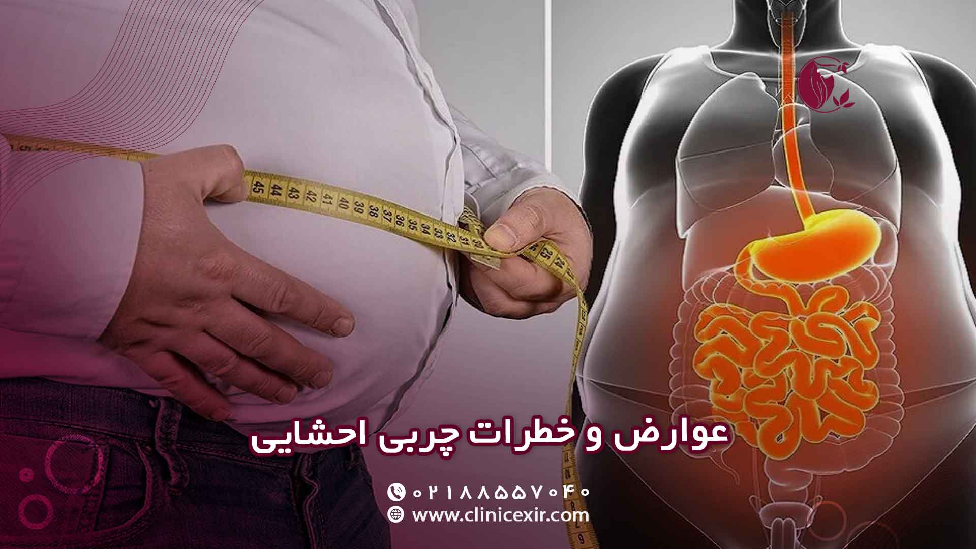 عوارض و خطرات چربی احشایی: چرا باید جدی بگیریم؟
